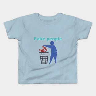 Fake people Kids T-Shirt